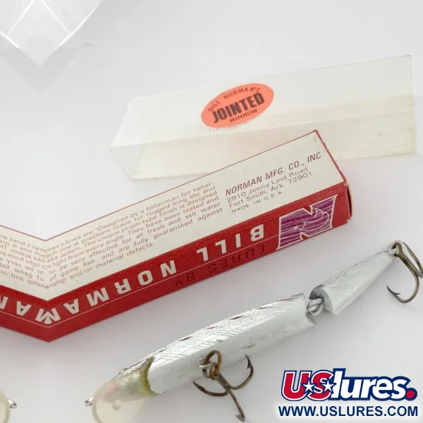  Bill Norman Jointed, zielony/lustro, 7 g wobler #23932