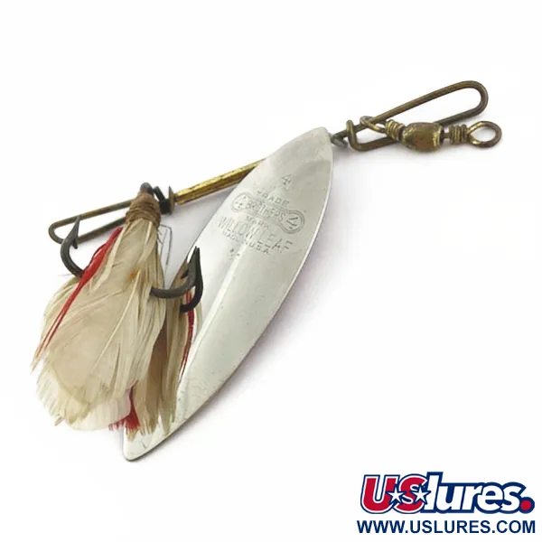  4 Bros 4 Brothers Willow Leaf  Spinner, nikiel/miedź, 14 g błystka obrotowa #23937