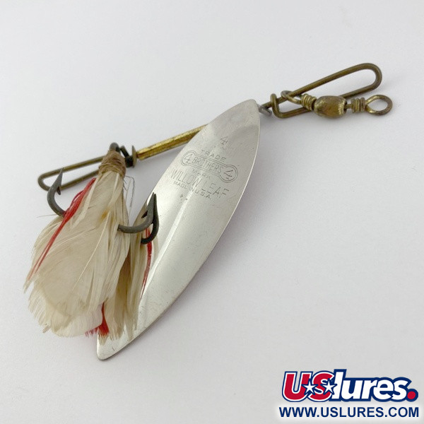  4 Bros 4 Brothers Willow Leaf  Spinner, nikiel/miedź, 14 g błystka obrotowa #23937