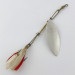 4 Bros 4 Brothers Willow Leaf  Spinner, nikiel/miedź, 14 g błystka obrotowa #23937