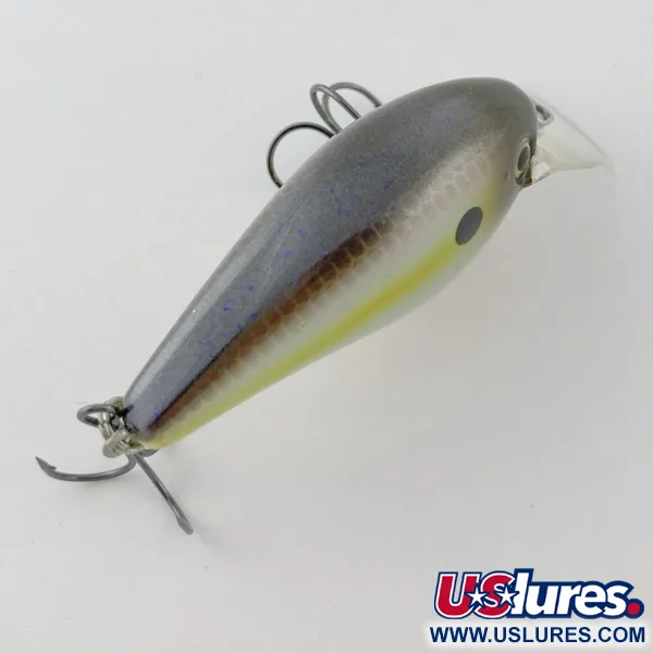  Strike King KVD 1.5 Silent square bill, Olive Sexy Shad, 12 g wobler #23947