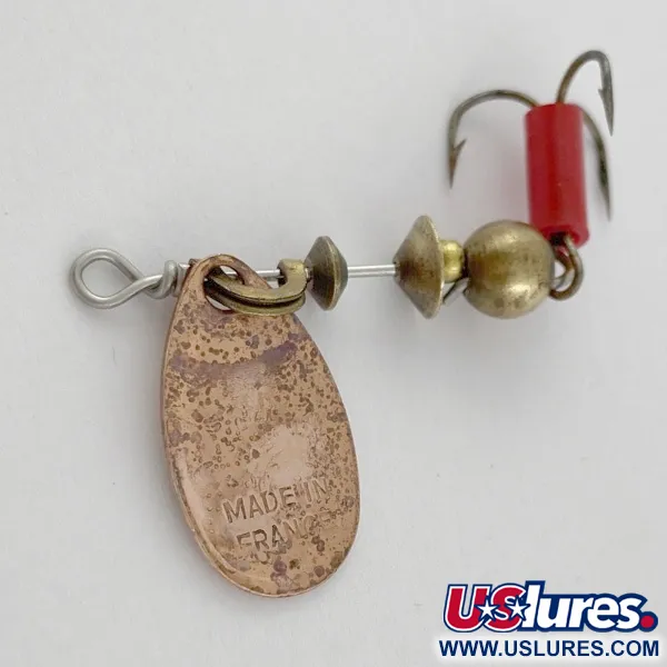  Mepps Aglia 0 (1960s), miedź, 2,5 g błystka obrotowa #23950