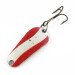  Dura Pack Spoon japan, nikiel/biały/czerwony, 7 g błystka wahadłowa #23965