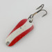  Dura Pack Spoon japan, nikiel/biały/czerwony, 7 g błystka wahadłowa #23965