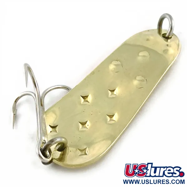  Luhr Jensen Alpena Diamond, nikiel/zielony, 14 g błystka wahadłowa #23966