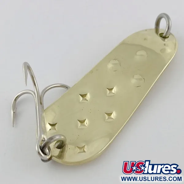  Luhr Jensen Alpena Diamond, nikiel/zielony, 14 g błystka wahadłowa #23966