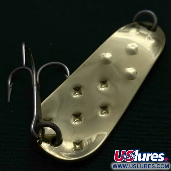  Luhr Jensen Alpena Diamond, nikiel/zielony, 14 g błystka wahadłowa #23966