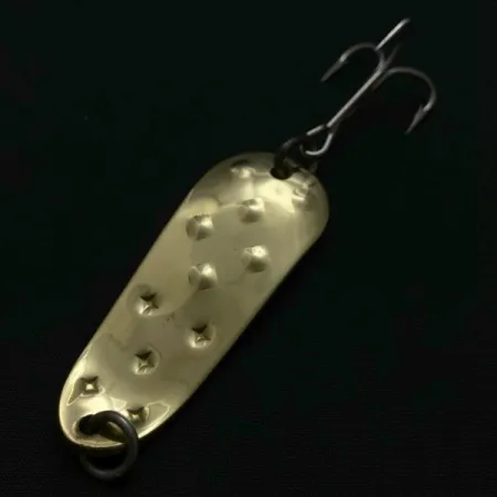 Luhr Jensen Alpena Diamond, nikiel/zielony, 14 g błystka wahadłowa #23966