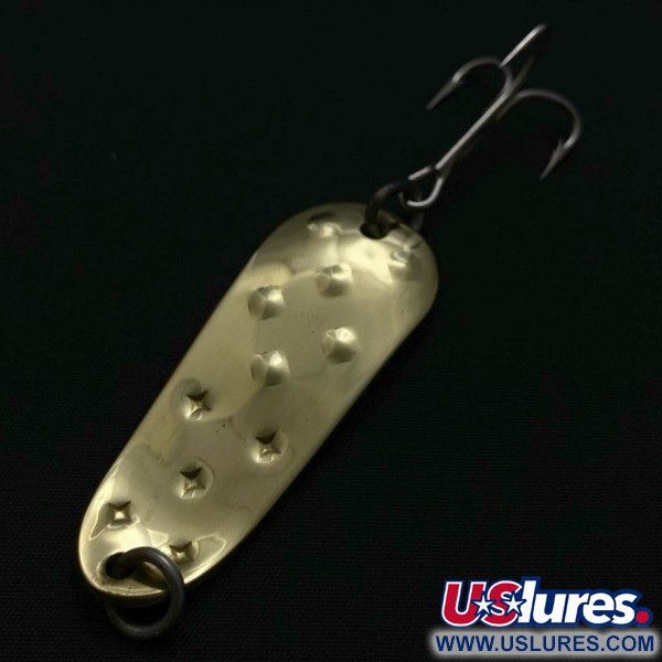  Luhr Jensen Alpena Diamond, nikiel/zielony, 14 g błystka wahadłowa #23966