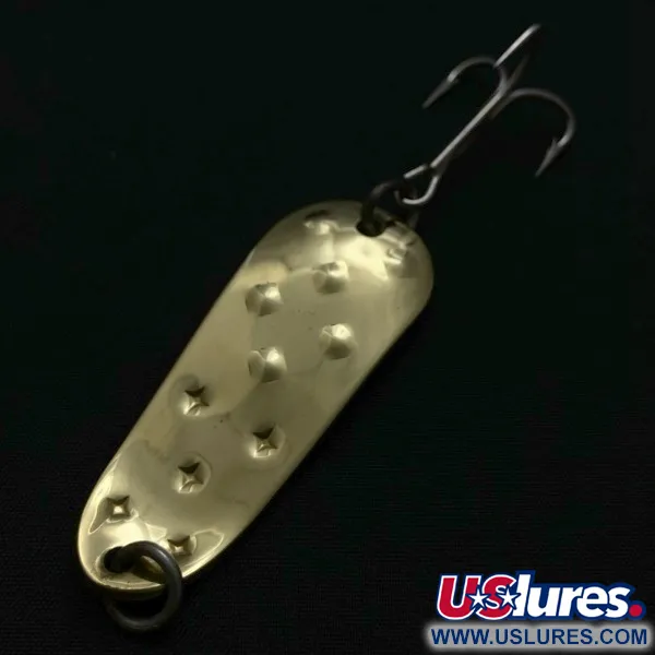  Luhr Jensen Alpena Diamond, nikiel/zielony, 14 g błystka wahadłowa #23966