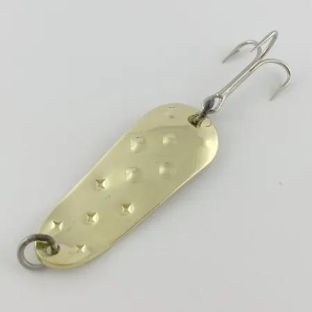 Luhr Jensen Alpena Diamond, nikiel/zielony, 14 g błystka wahadłowa #23966