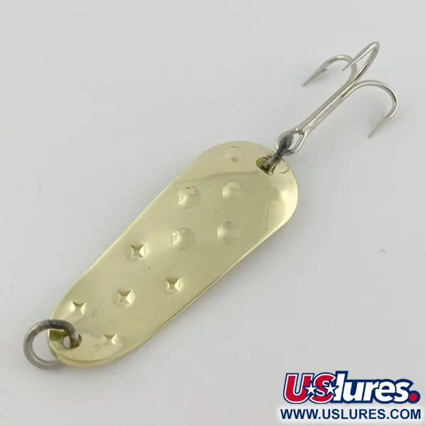  Luhr Jensen Alpena Diamond, nikiel/zielony, 14 g błystka wahadłowa #23966