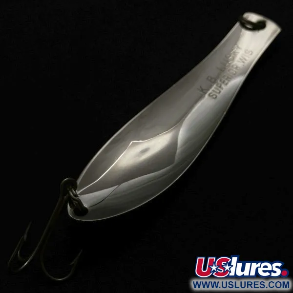 K-B Bait K-B Spoon Lucky Superior, nikiel, 17 g błystka wahadłowa #23976