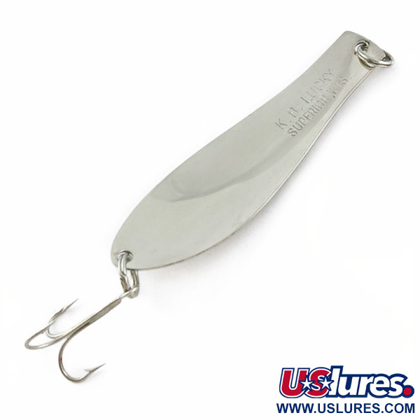 K-B Bait K-B Spoon Lucky Superior, nikiel, 17 g błystka wahadłowa #23976