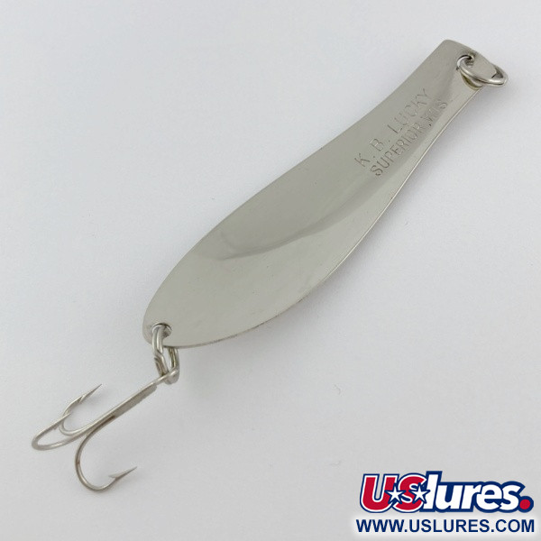 K-B Bait K-B Spoon Lucky Superior, nikiel, 17 g błystka wahadłowa #23976