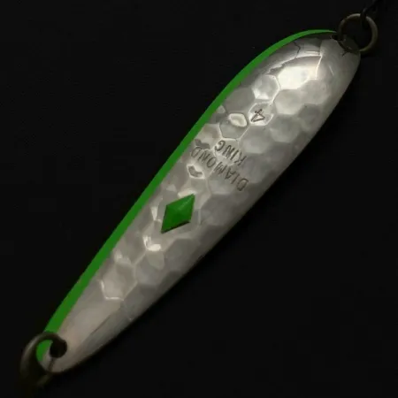 Luhr Jensen Diamond King 4, nikiel, 14 g błystka wahadłowa #23978