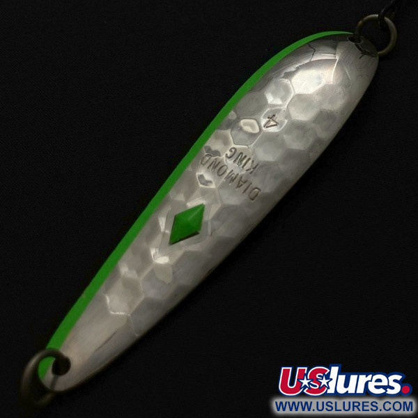  Luhr Jensen Diamond King 4, nikiel, 14 g błystka wahadłowa #23978
