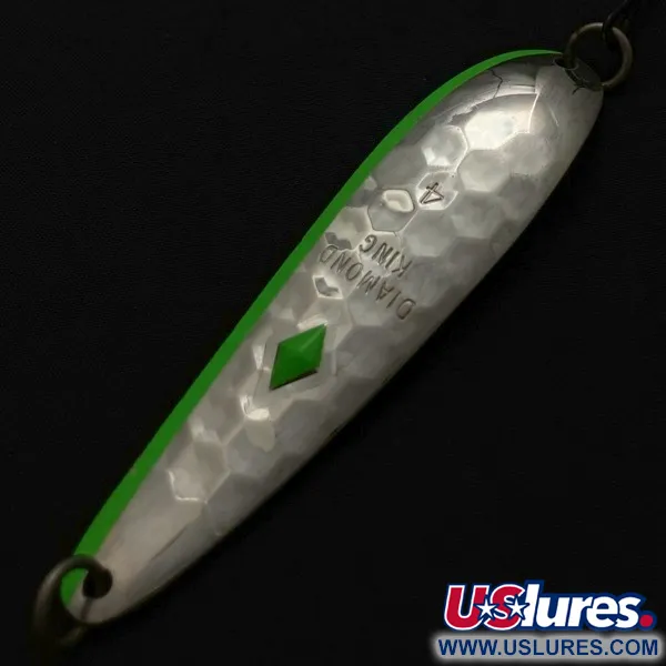  Luhr Jensen Diamond King 4, nikiel, 14 g błystka wahadłowa #23978