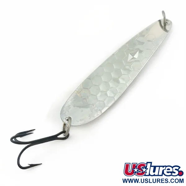  Luhr Jensen Diamond King 4, nikiel, 14 g błystka wahadłowa #23978