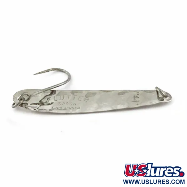  Luhr Jensen Flutter Spoon 44, nikiel, 4 g błystka wahadłowa #23985