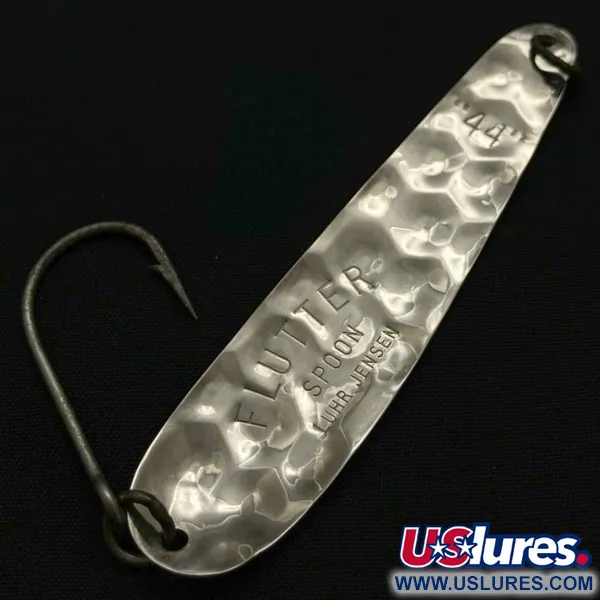  Luhr Jensen Flutter Spoon 44, nikiel, 4 g błystka wahadłowa #23985