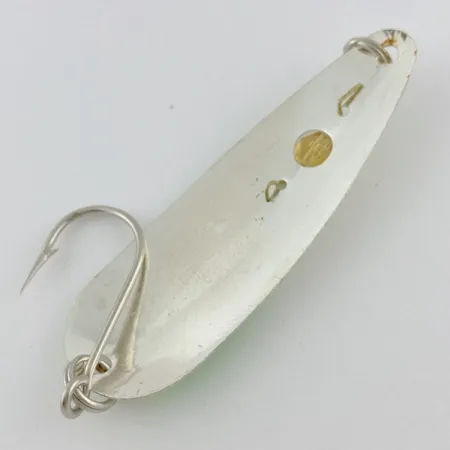 Red Eye Lures Red Eye Evil Eye Glow, nikiel/biały Glow - świeci w ciemności, 6 g błystka wahadłowa #23986