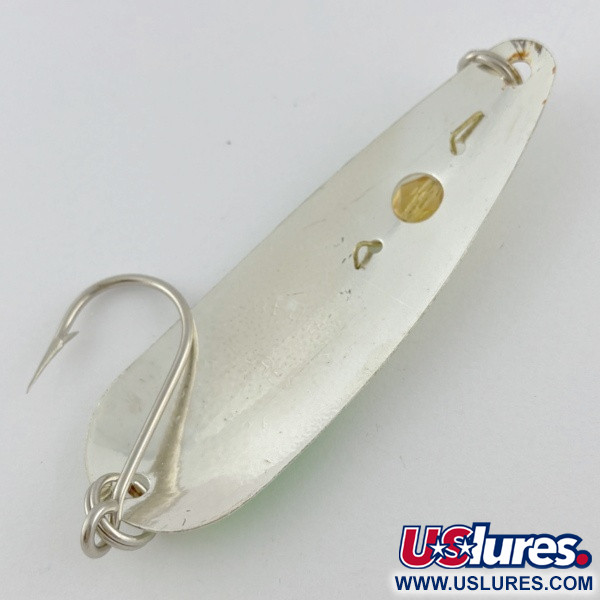 Red Eye Lures Red Eye Evil Eye Glow, nikiel/biały Glow - świeci w ciemności, 6 g błystka wahadłowa #23986