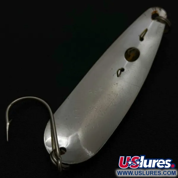 Red Eye Lures Red Eye Evil Eye Glow, nikiel/biały Glow - świeci w ciemności, 6 g błystka wahadłowa #23986