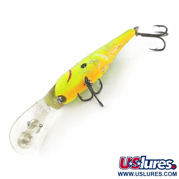  Rebel Double Deep Shad, Chartreuse, 5 g wobler #23991