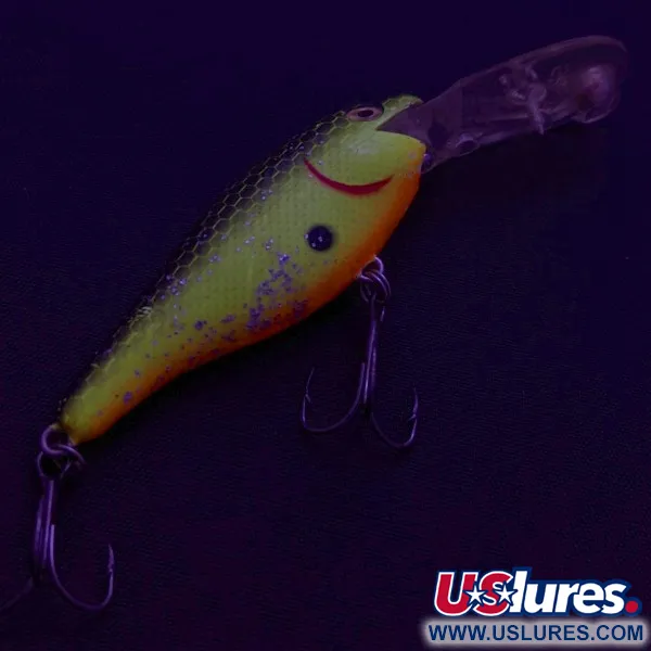  Rebel Double Deep Shad, Chartreuse, 5 g wobler #23991