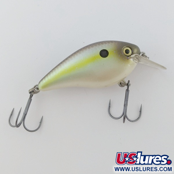  Strike King KVD 1.5 Silent square bill, Olive Sexy Shad, 12 g wobler #23995