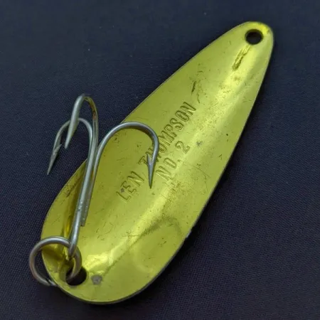 Len Thompson #2, złoto/czerwony, 28 g błystka wahadłowa #24013