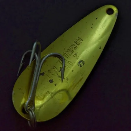 Len Thompson #2, złoto/czerwony, 28 g błystka wahadłowa #24014