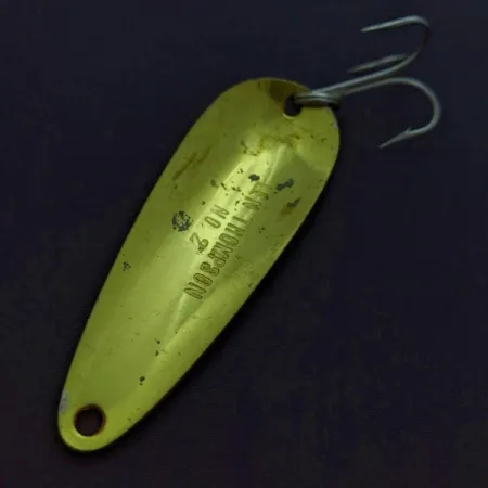 Len Thompson #2, złoto/czerwony, 28 g błystka wahadłowa #24014