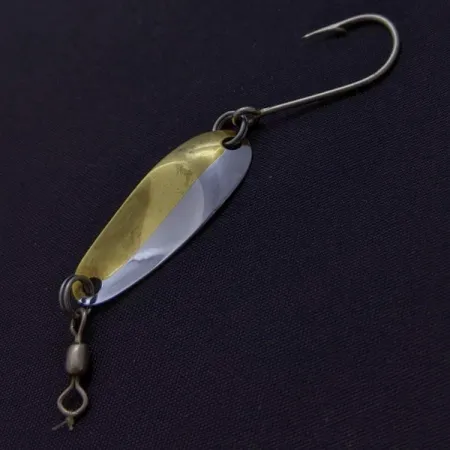 Les Davis Canadian Wonder 1, nikiel/zloto, 2,5 g błystka wahadłowa #24021