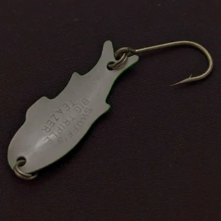 Shoff's Big Triple Teazer, green, 2 g błystka wahadłowa #24024