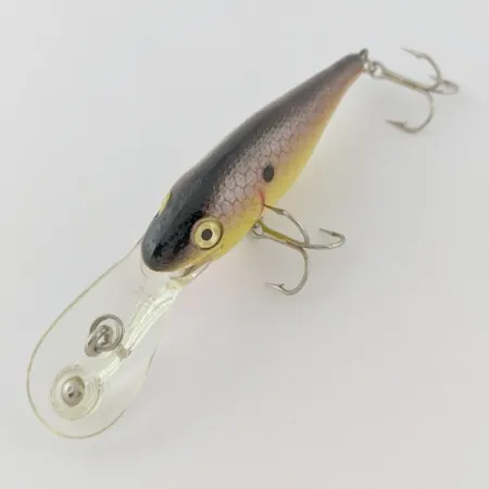 Rebel Double Deep Shad, brown/yellow, 5 g wobler #24030