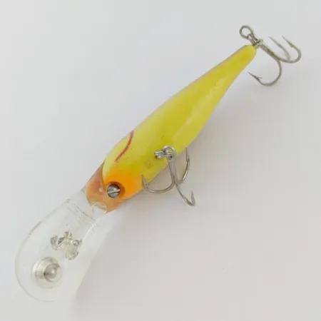 Rebel Double Deep Shad, brown/yellow, 5 g wobler #24030