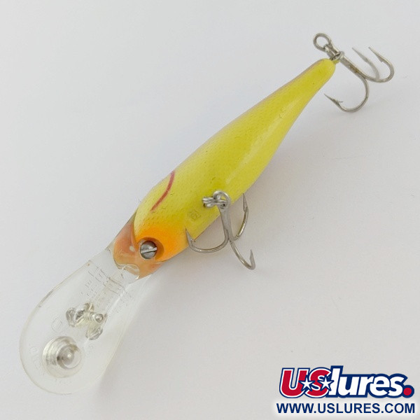  Rebel Double Deep Shad, brown/yellow, 5 g wobler #24030