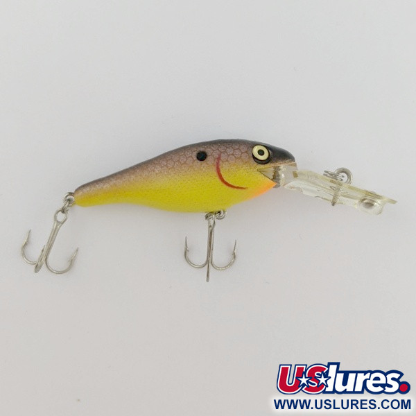  Rebel Double Deep Shad, brown/yellow, 5 g wobler #24030