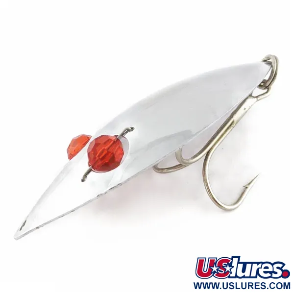 Herter's Glass Eye Spoon, nikiel/czerwone oczy, 60 g błystka wahadłowa #24036