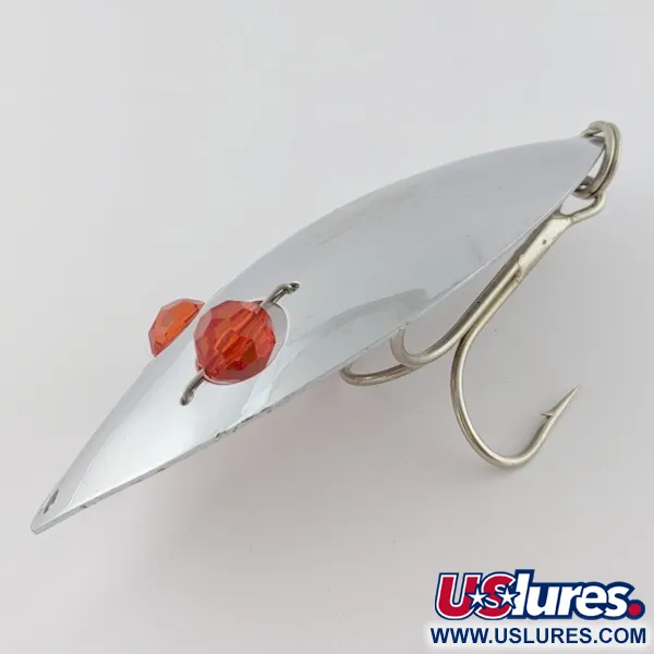 Herter's Glass Eye Spoon, nikiel/czerwone oczy, 60 g błystka wahadłowa #24036