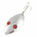  Herter's Glass Eye Spoon, nikiel/czerwone oczy, 60 g błystka wahadłowa #24036