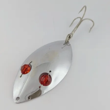 Herter's Glass Eye Spoon, nikiel/czerwone oczy, 60 g błystka wahadłowa #24036