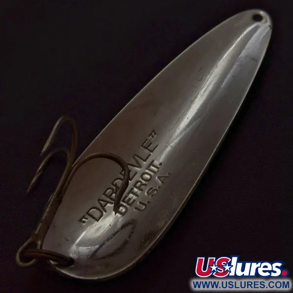 Eppinger Dardevle Detroit (1930s), Black Devle, 28 g błystka wahadłowa #24040