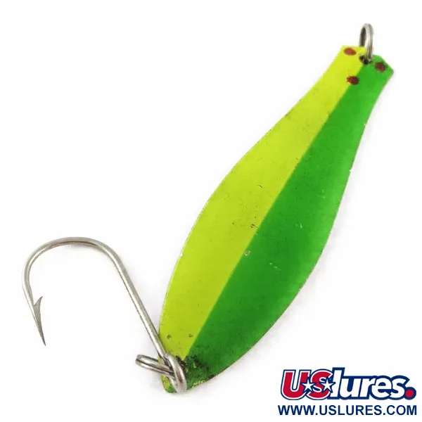 Prescott Spinner Little Doctor 275, nikiel/zielony, 21 g błystka wahadłowa #24042