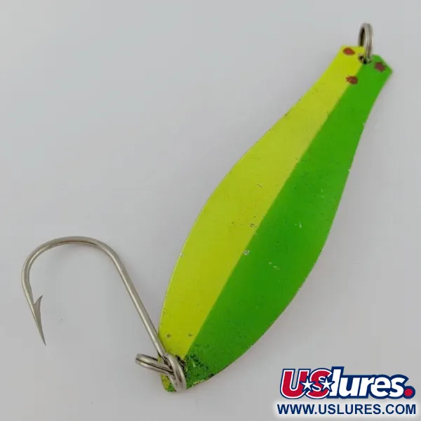 Prescott Spinner Little Doctor 275, nikiel/zielony, 21 g błystka wahadłowa #24042