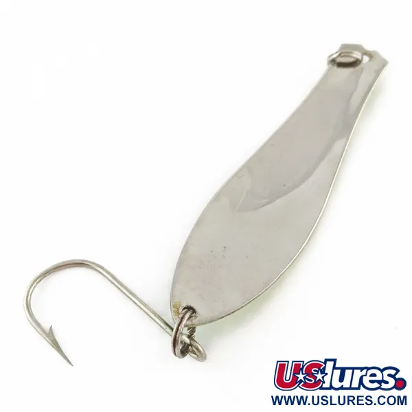 Prescott Spinner Little Doctor 275, nikiel/zielony, 21 g błystka wahadłowa #24042