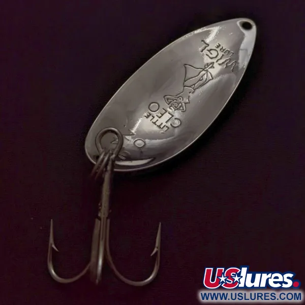 Seneca Little Cleo (Hula Girl), nikiel/niebieski, 21 g błystka wahadłowa #24050