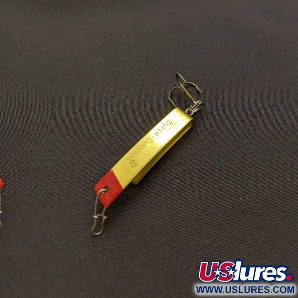 Luhr Jensen Super-Duper 503, czarny/złoty/czerwony, 4,3 g błystka wahadłowa #24052